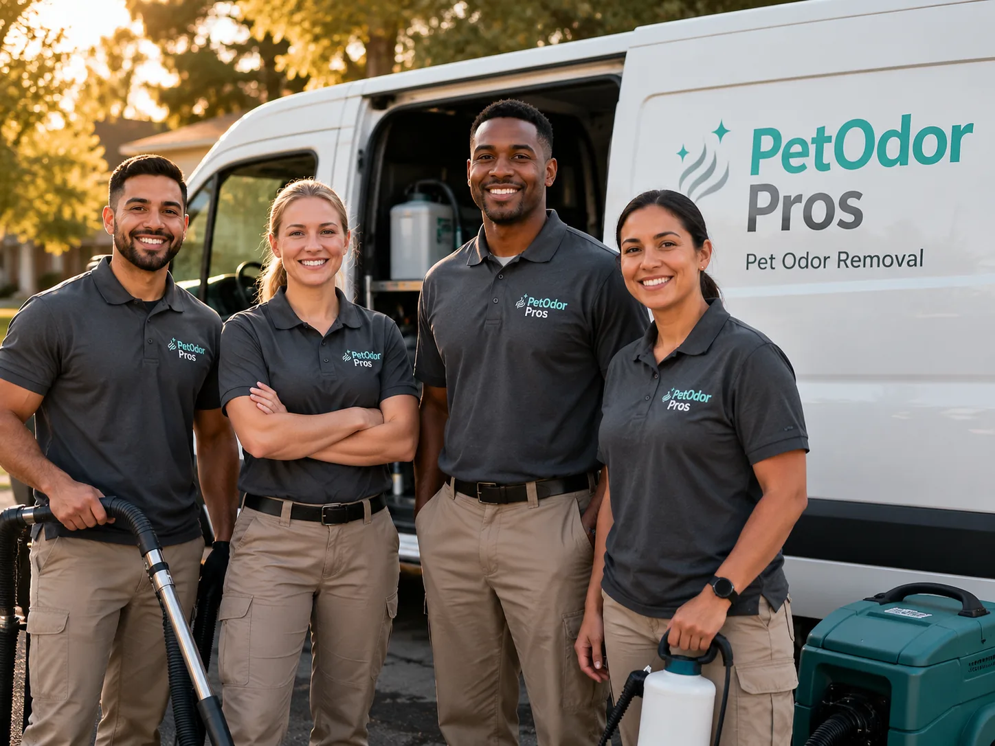 Pet Odor Removal team serving Baldwin, MD